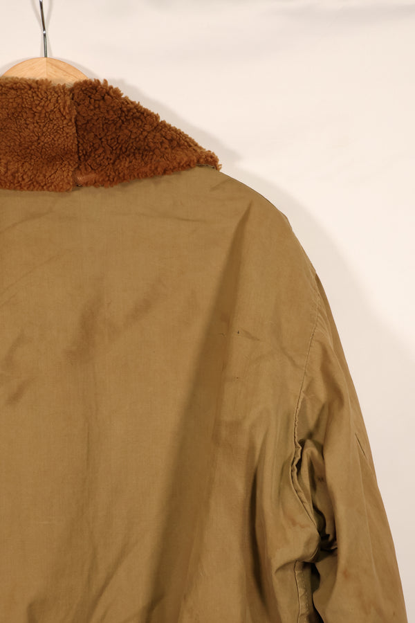 実物　1940年代　アメリカ陸軍航空隊　USAAF　B-15　フライトジャケット　ラベルなし　中古品