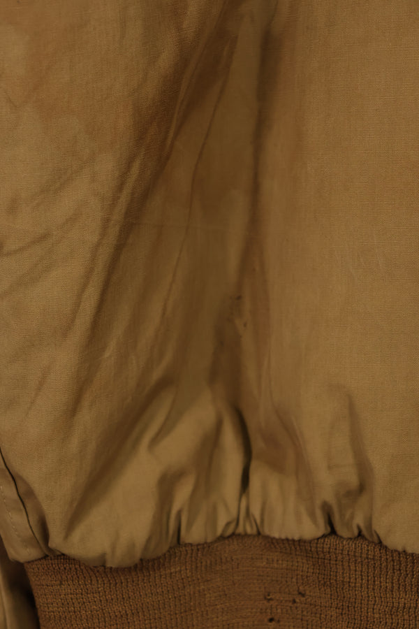 実物　1940年代　アメリカ陸軍航空隊　USAAF　B-15　フライトジャケット　ラベルなし　中古品