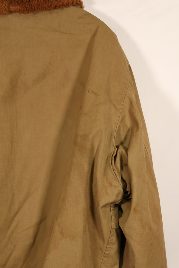 実物　1940年代　アメリカ陸軍航空隊　USAAF　B-15　フライトジャケット　ラベルなし　中古品