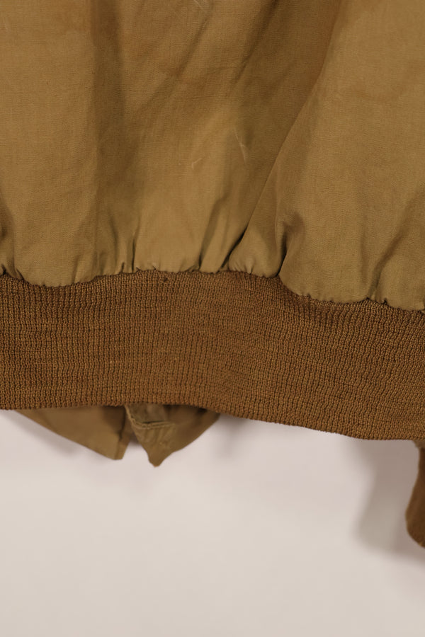 実物　1940年代　アメリカ陸軍航空隊　USAAF　B-15　フライトジャケット　ラベルなし　中古品
