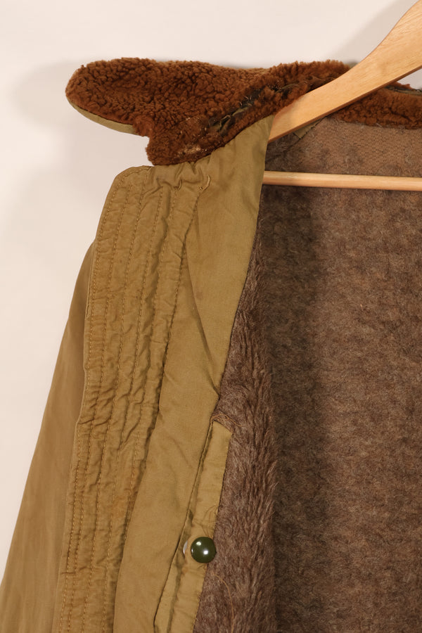 実物　1940年代　アメリカ陸軍航空隊　USAAF　B-15　フライトジャケット　ラベルなし　中古品