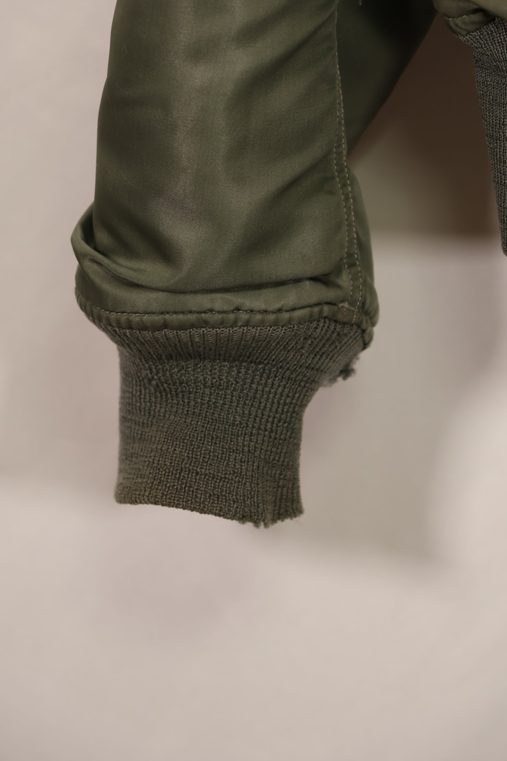 実物　1960年代初期　USAF L2-B フライトジャケット　リブ破損あり　ジッパースライダーなし