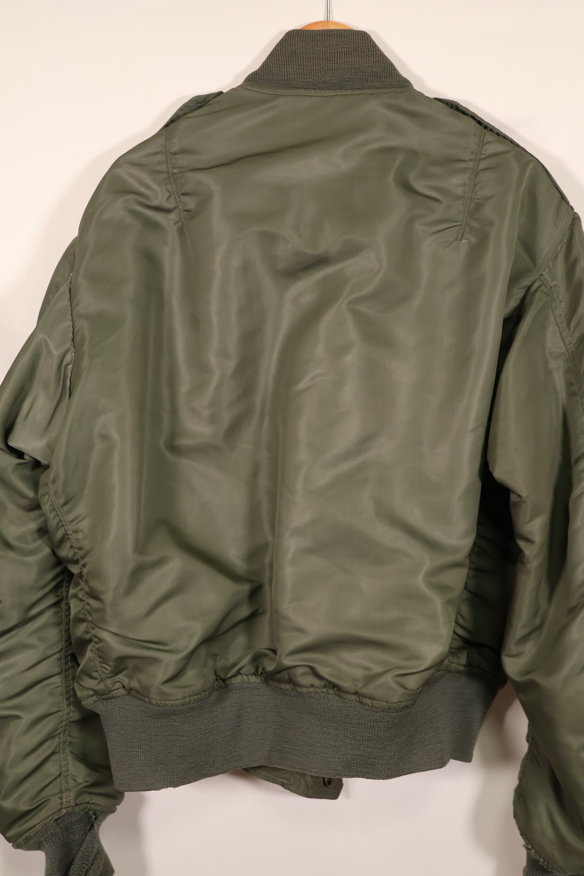 実物　1960年代初期　USAF L2-B フライトジャケット　リブ破損あり　ジッパースライダーなし