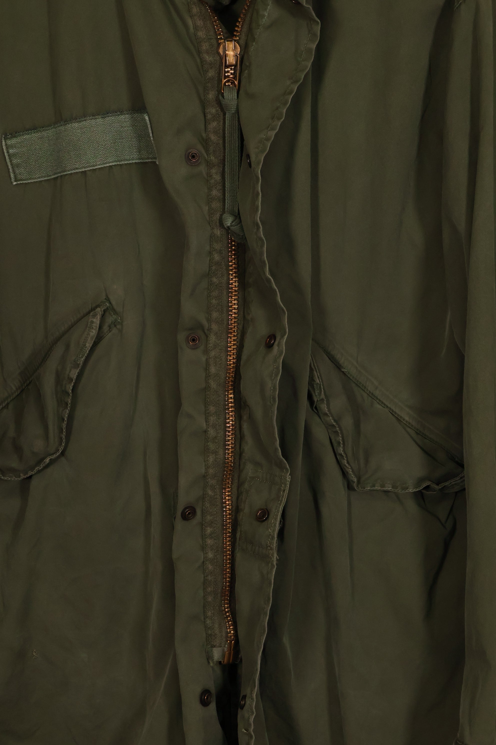 1974 合同 X-S-R M65 野战派克大衣，仅外壳，使用过，A