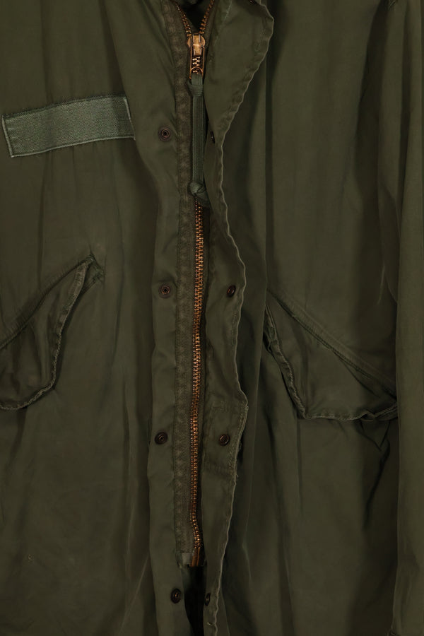 1974 合同 X-S-R M65 野战派克大衣，仅外壳，使用过，A