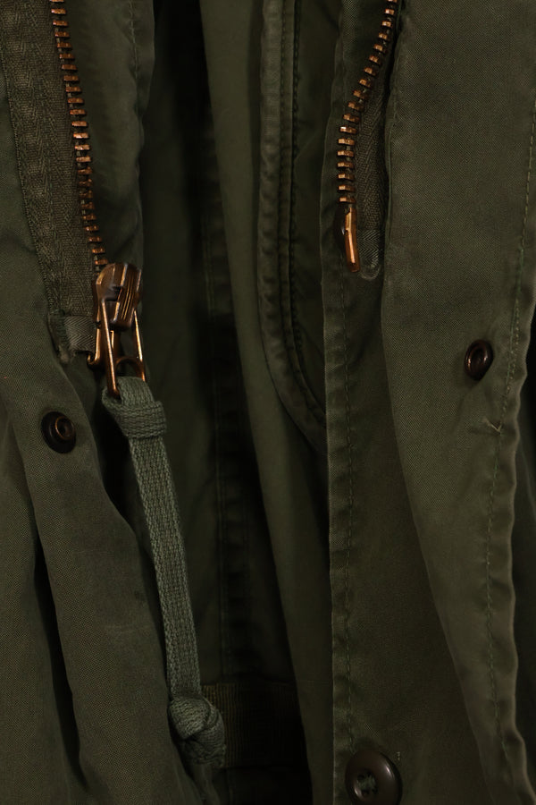 1974 合同 X-S-R M65 野战派克大衣，仅外壳，使用过，A