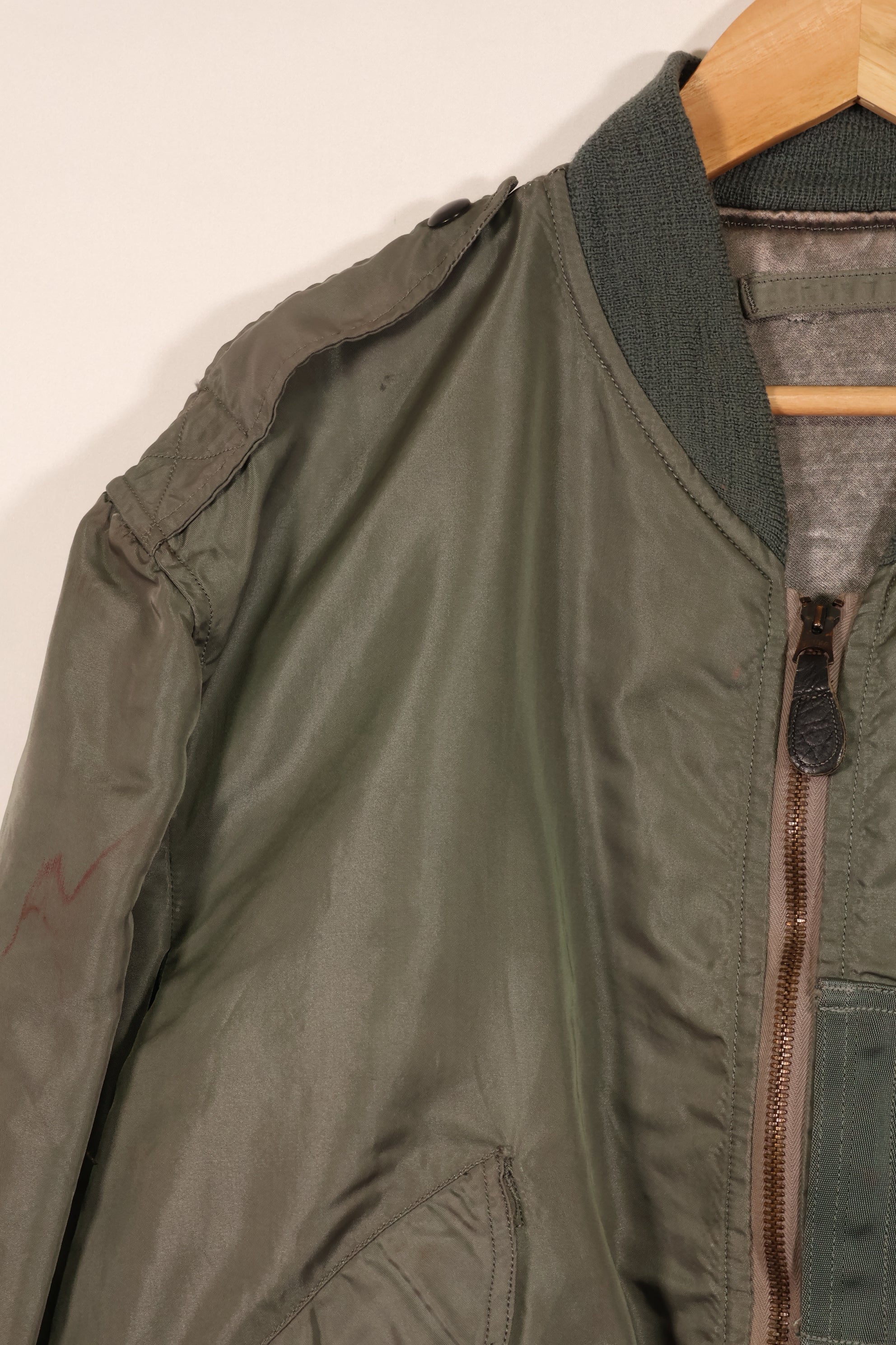 実物　1950年代ロット　USAF L2-B　フライトジャケット　サイズラベルなし　汚れ・傷あり　中古品