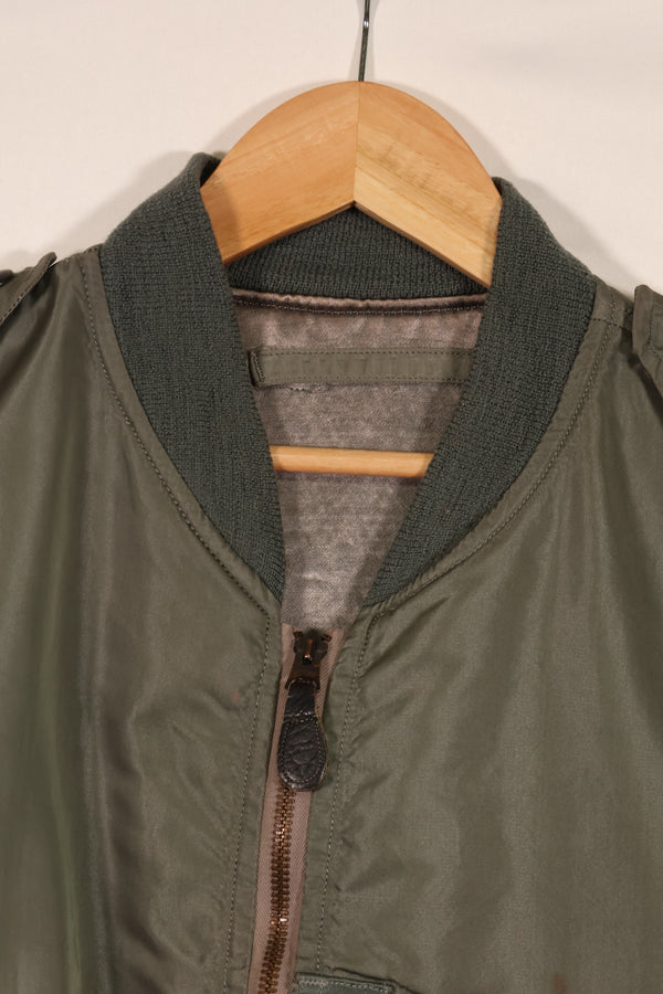 実物　1950年代ロット　USAF L2-B　フライトジャケット　サイズラベルなし　汚れ・傷あり　中古品