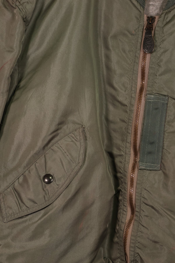 実物　1950年代ロット　USAF L2-B　フライトジャケット　サイズラベルなし　汚れ・傷あり　中古品