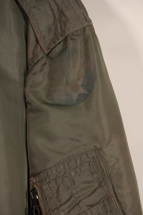 実物　1950年代ロット　USAF L2-B　フライトジャケット　サイズラベルなし　汚れ・傷あり　中古品