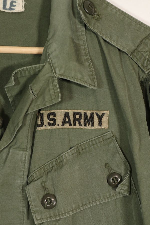 実物　1st Model ジャングルファティーグ　ジャケット　レアブランチテープ付き　中古品
