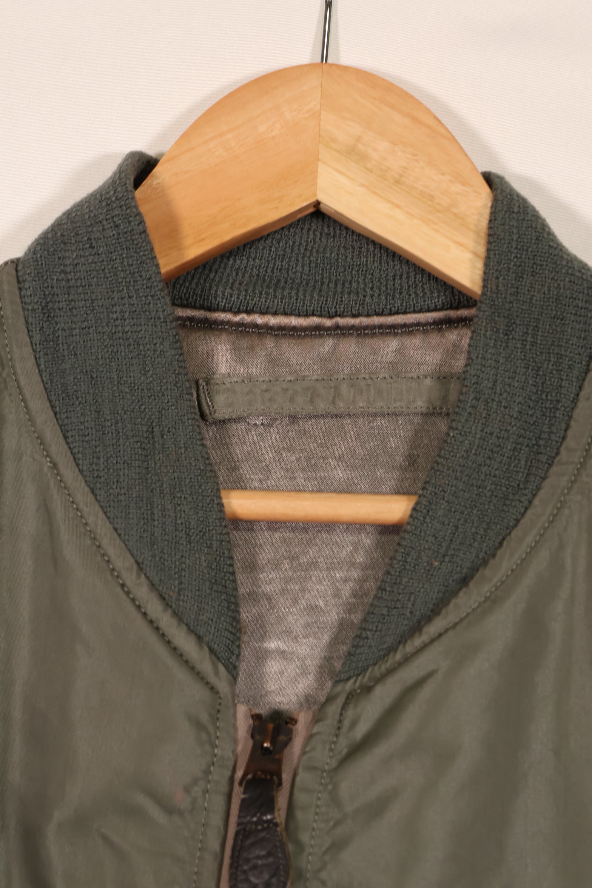 実物　1950年代ロット　USAF L2-B　フライトジャケット　サイズラベルなし　汚れ・傷あり　中古品