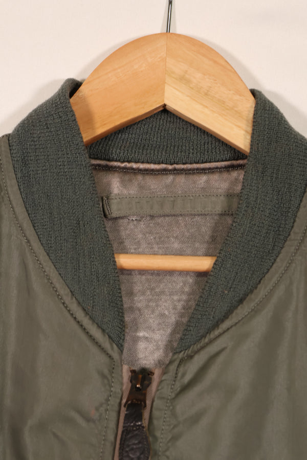 実物　1950年代ロット　USAF L2-B　フライトジャケット　サイズラベルなし　汚れ・傷あり　中古品