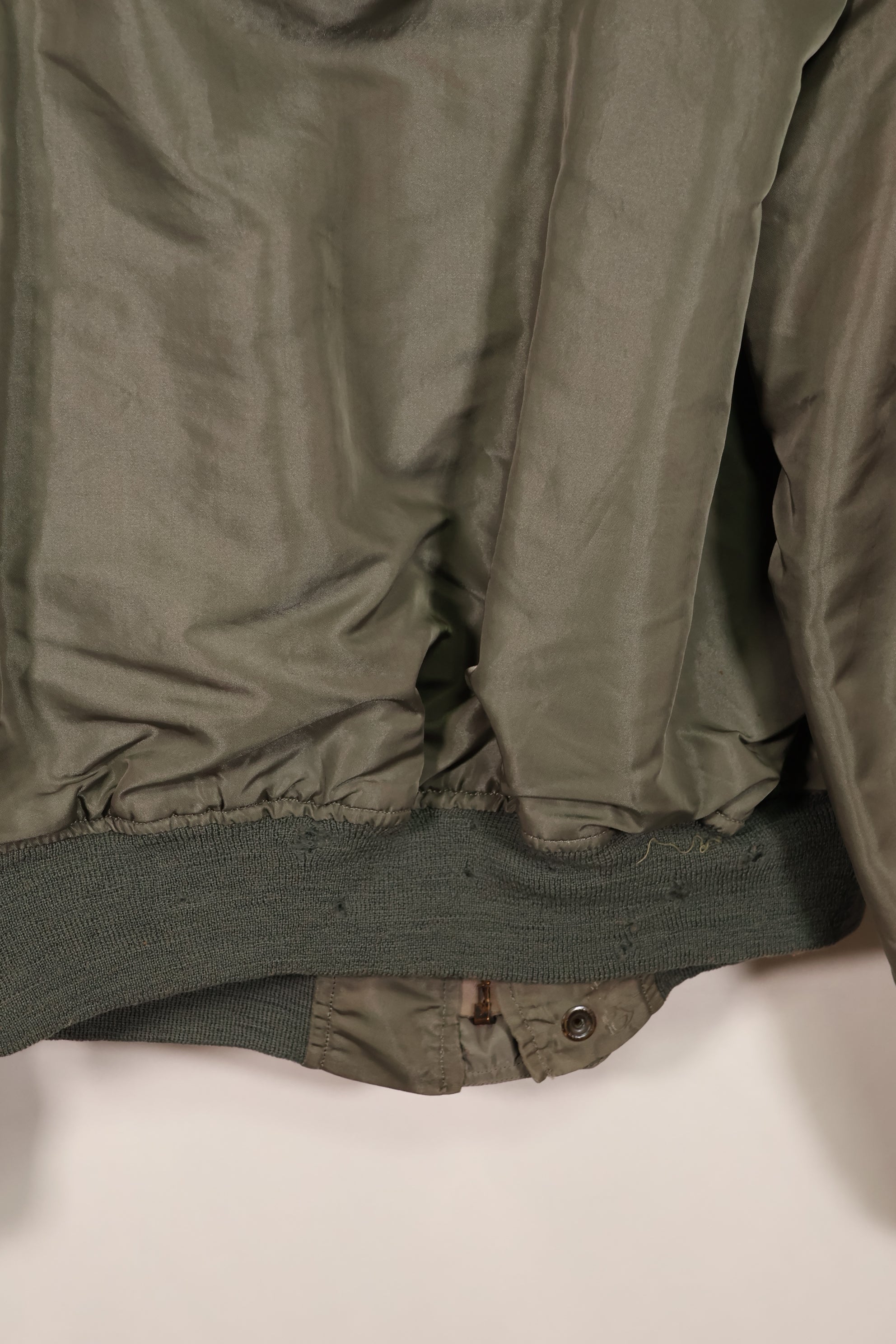 実物　1950年代ロット　USAF L2-B　フライトジャケット　サイズラベルなし　汚れ・傷あり　中古品