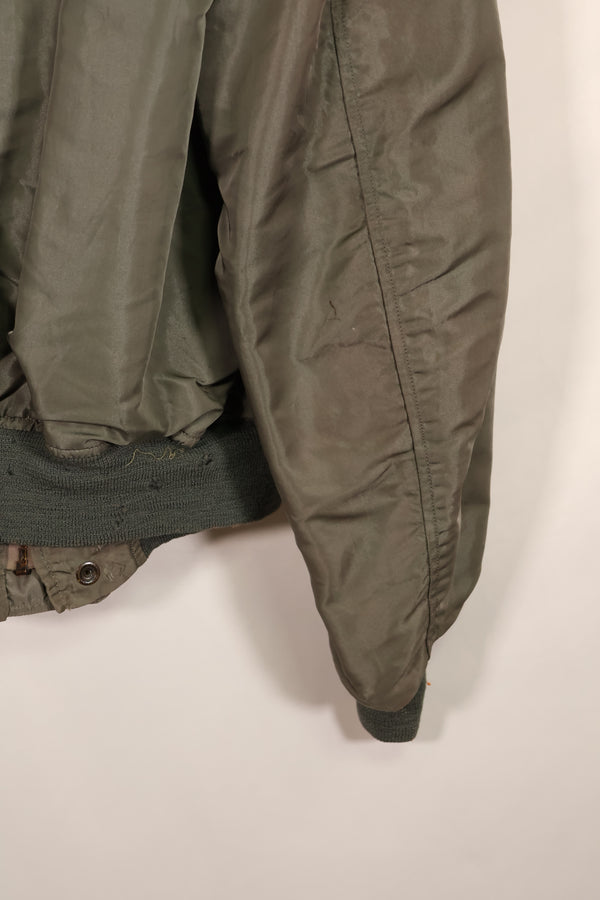 実物　1950年代ロット　USAF L2-B　フライトジャケット　サイズラベルなし　汚れ・傷あり　中古品