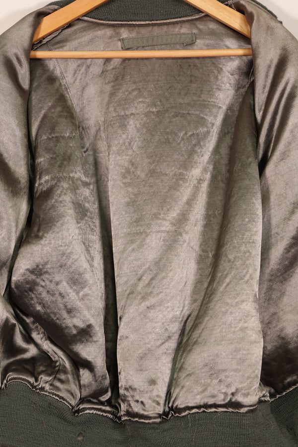 実物　1950年代ロット　USAF L2-B　フライトジャケット　サイズラベルなし　汚れ・傷あり　中古品