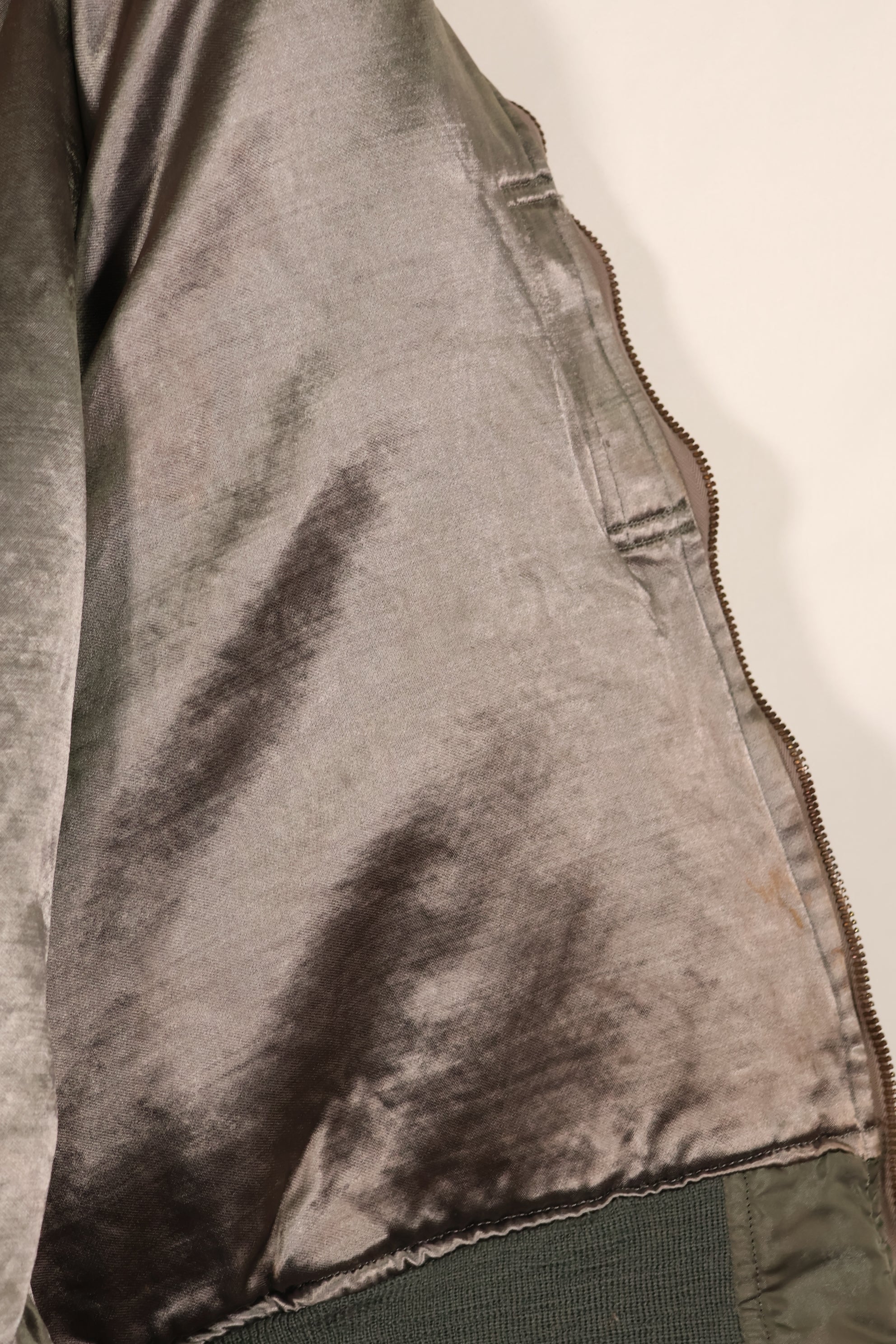 実物　1950年代ロット　USAF L2-B　フライトジャケット　サイズラベルなし　汚れ・傷あり　中古品