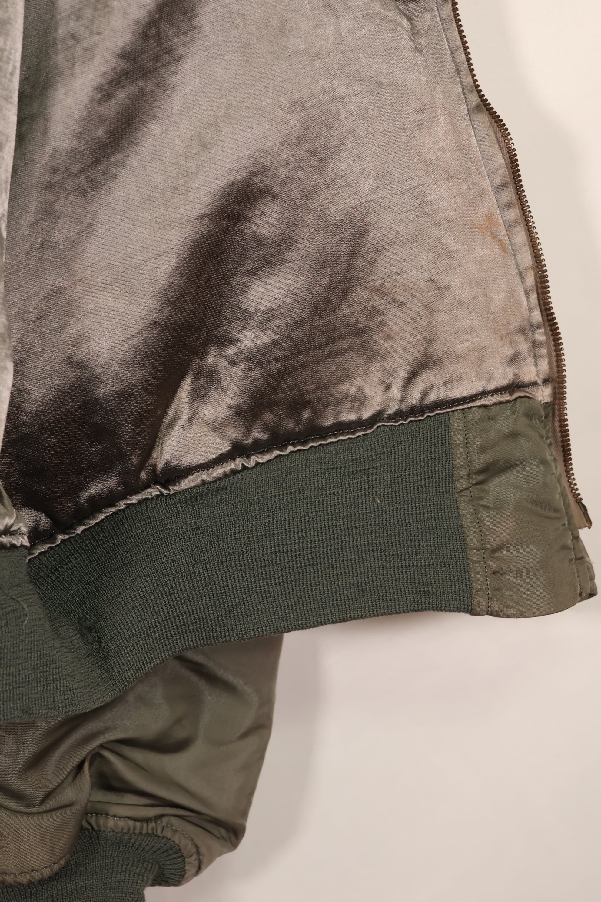 実物　1950年代ロット　USAF L2-B　フライトジャケット　サイズラベルなし　汚れ・傷あり　中古品