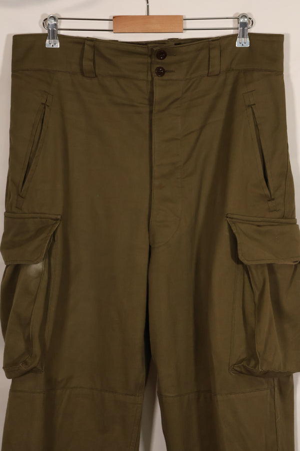 1940年代〜50年代　フランス軍　M47 フィールドパンツ　ほぼ未使用品