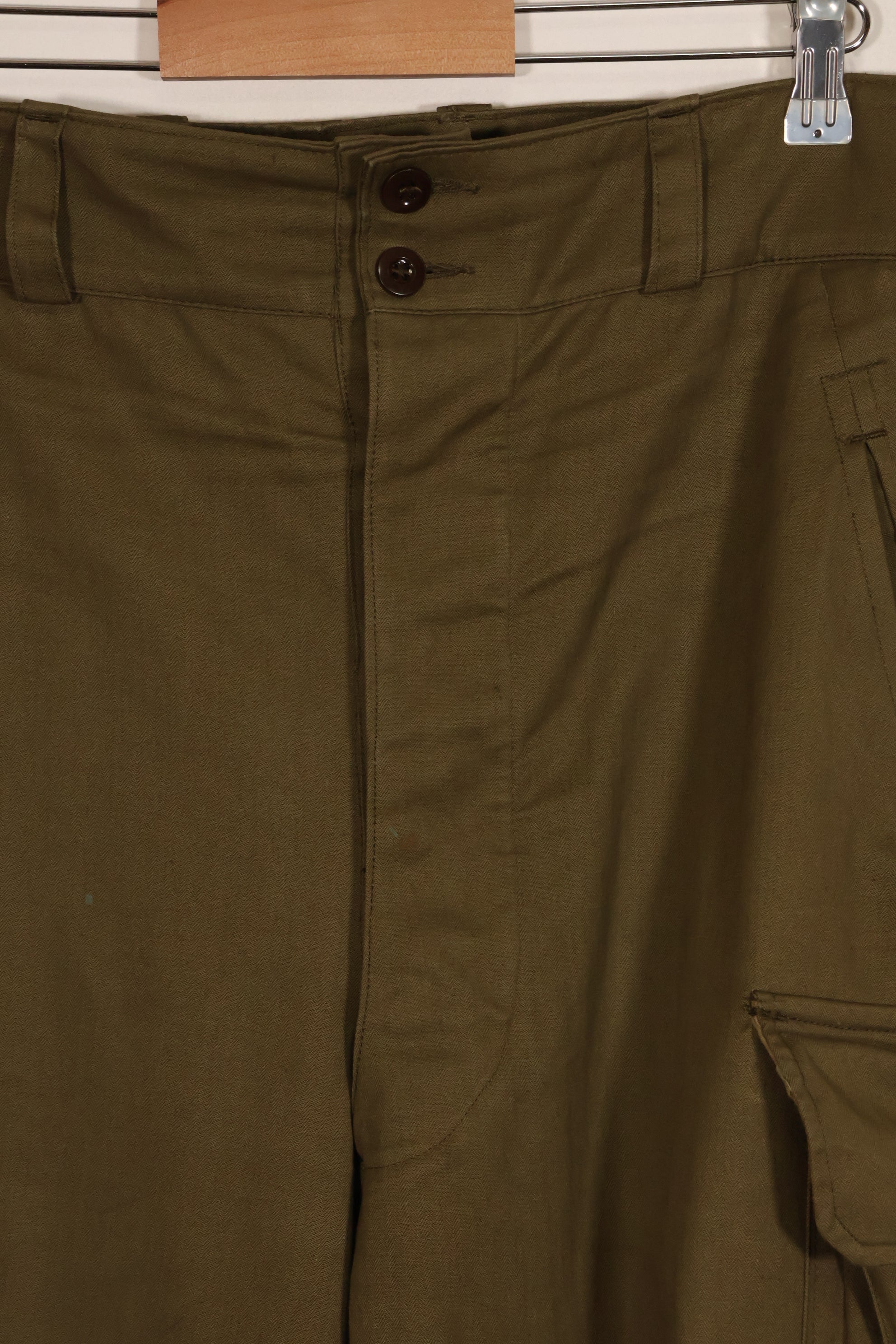 1940年代〜50年代　フランス軍　M47 フィールドパンツ　ほぼ未使用品