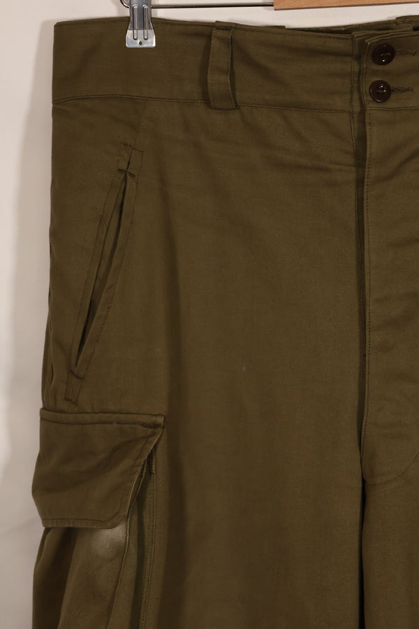 1940年代〜50年代　フランス軍　M47 フィールドパンツ　ほぼ未使用品