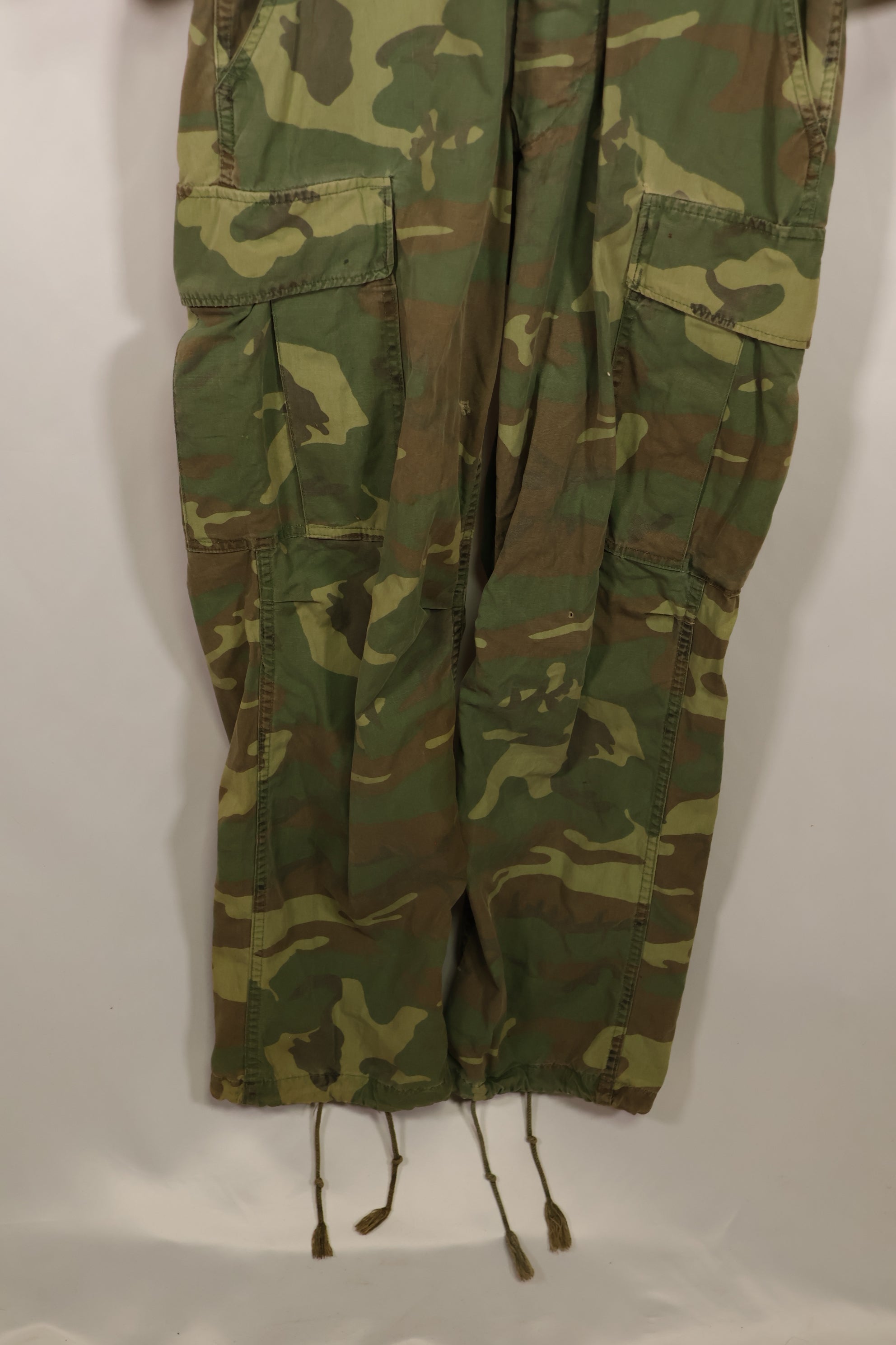 実物　1966年〜1967年　レア品　ローカル改造　フライトスーツ　ERDL 初期プリント