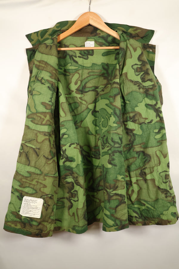 1969 Contract L-S Ripstop ERDL Camo Jungle Fatigue Jacket (Used)