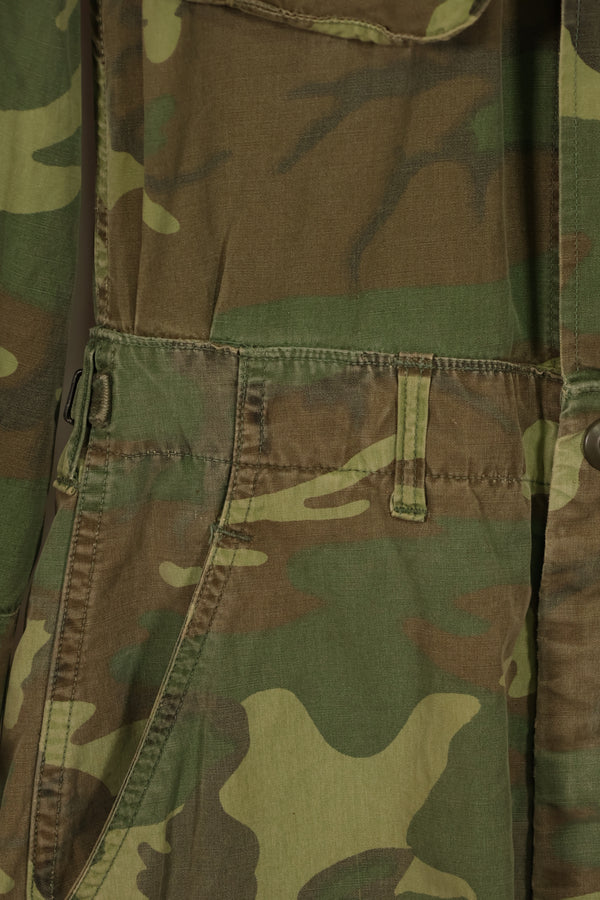 実物　1966年〜1967年　レア品　ローカル改造　フライトスーツ　ERDL 初期プリント