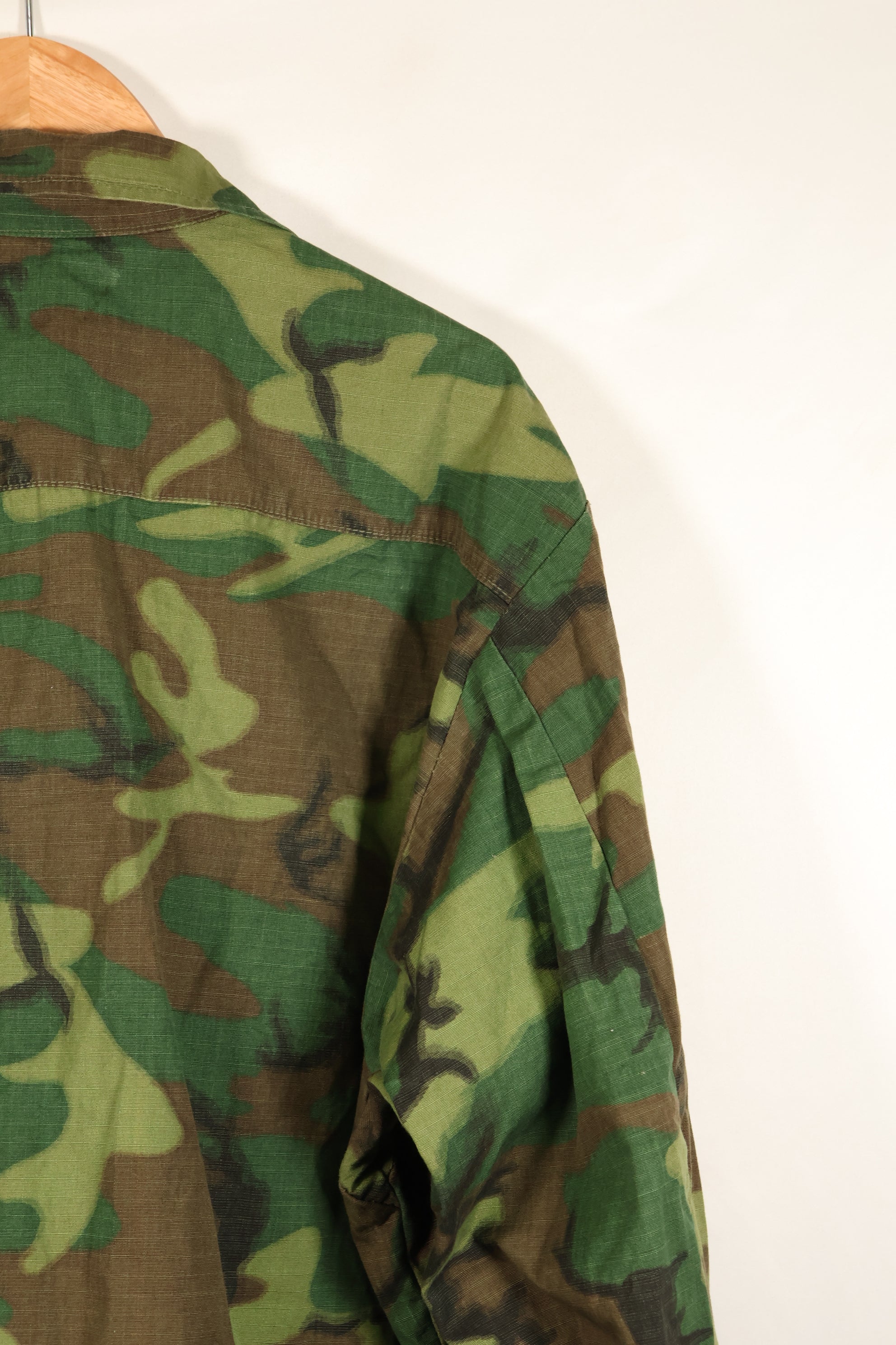 1969 Contract L-S Ripstop ERDL Camo Jungle Fatigue Jacket (Used)