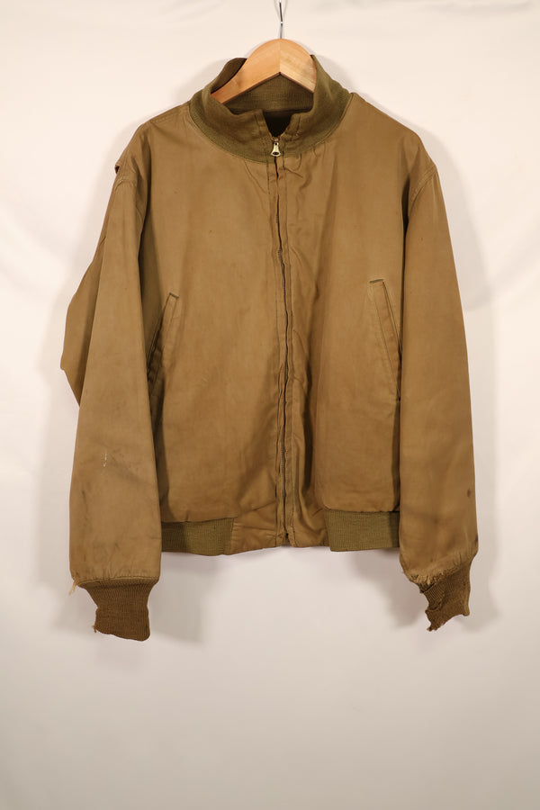 実物　1940年代　2nd Model アメリカ陸軍　ウィンターコンバットジャケット　タンカースジャケット　中古品