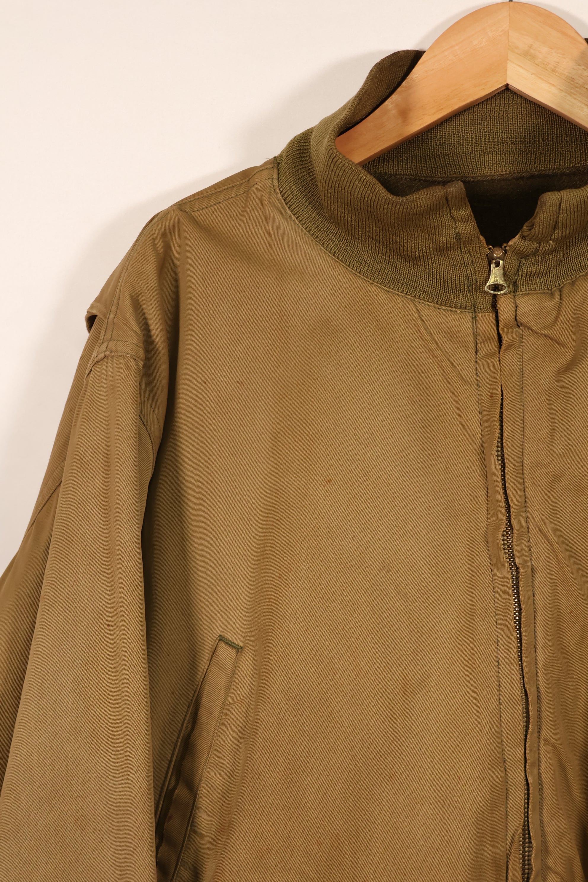 実物　1940年代　2nd Model アメリカ陸軍　ウィンターコンバットジャケット　タンカースジャケット　中古品