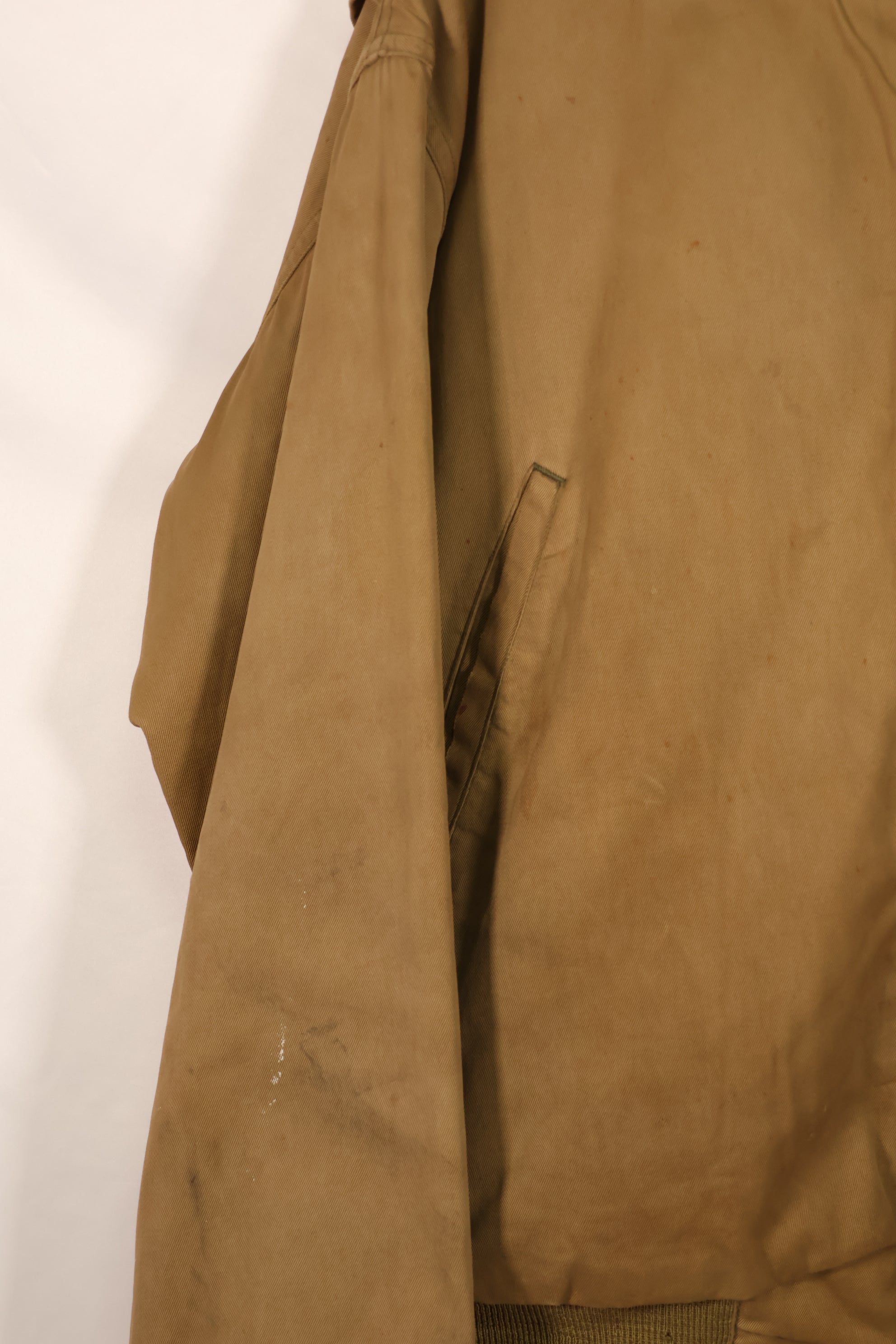 実物　1940年代　2nd Model アメリカ陸軍　ウィンターコンバットジャケット　タンカースジャケット　中古品