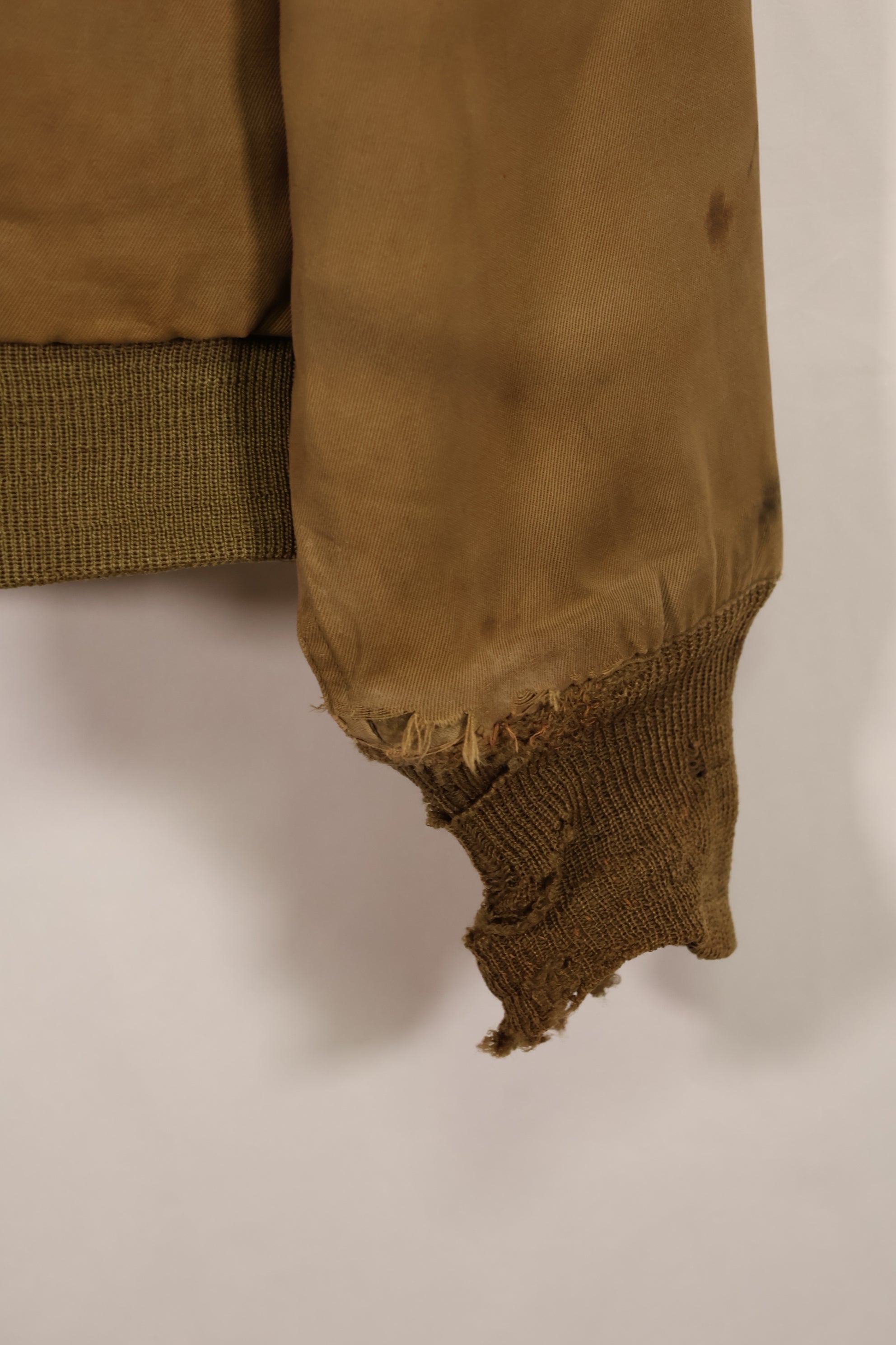 実物　1940年代　2nd Model アメリカ陸軍　ウィンターコンバットジャケット　タンカースジャケット　中古品