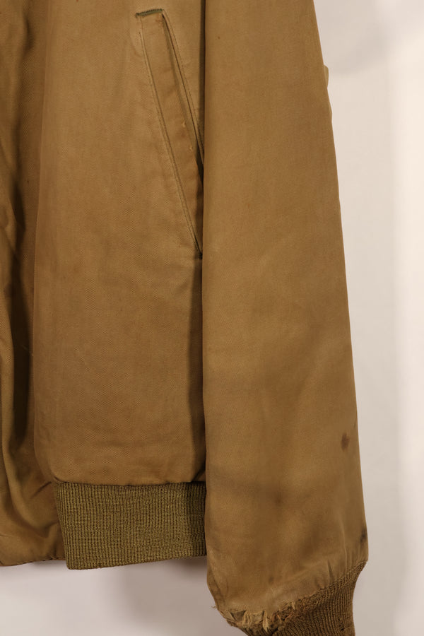 実物　1940年代　2nd Model アメリカ陸軍　ウィンターコンバットジャケット　タンカースジャケット　中古品