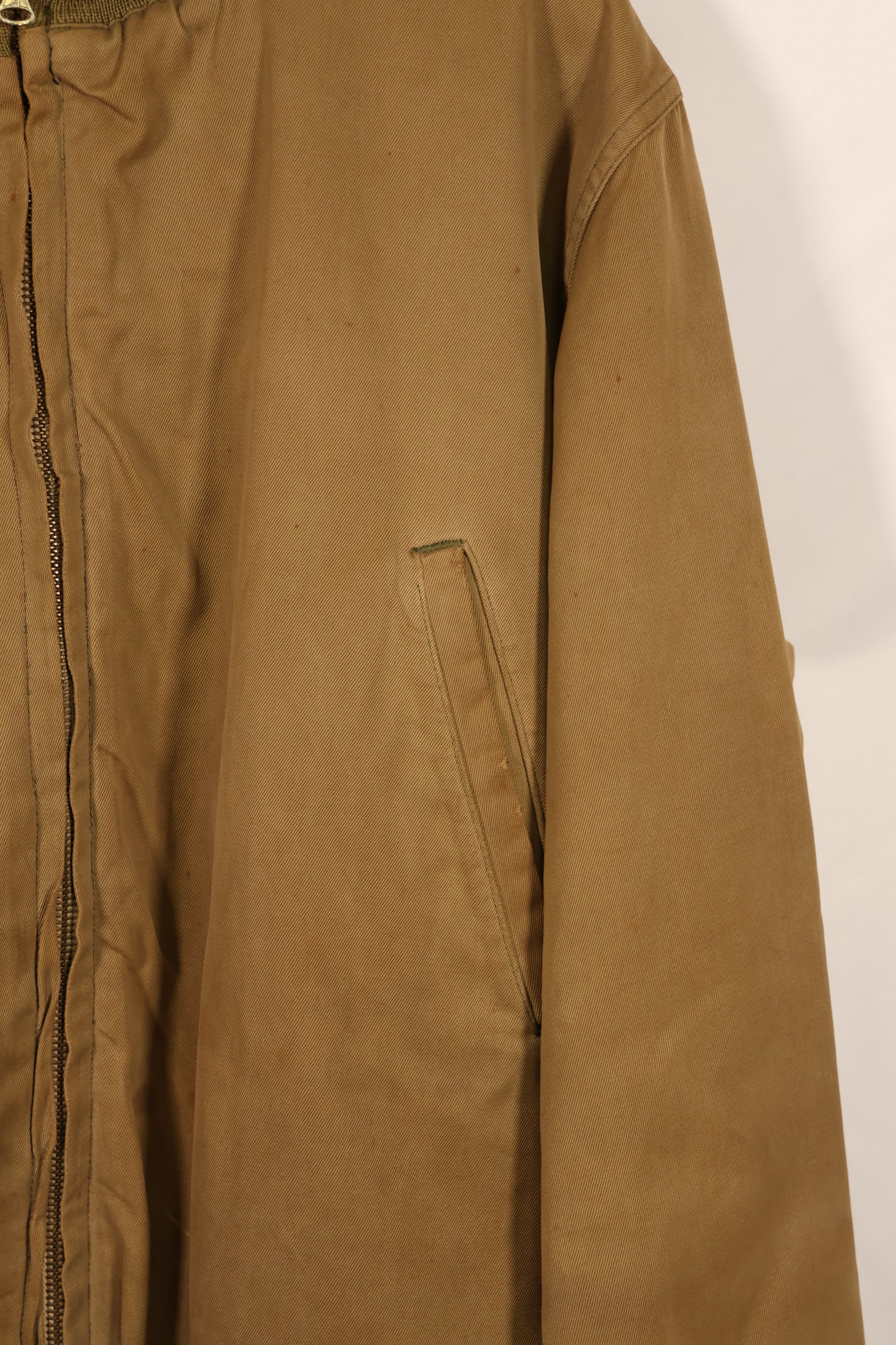 実物　1940年代　2nd Model アメリカ陸軍　ウィンターコンバットジャケット　タンカースジャケット　中古品