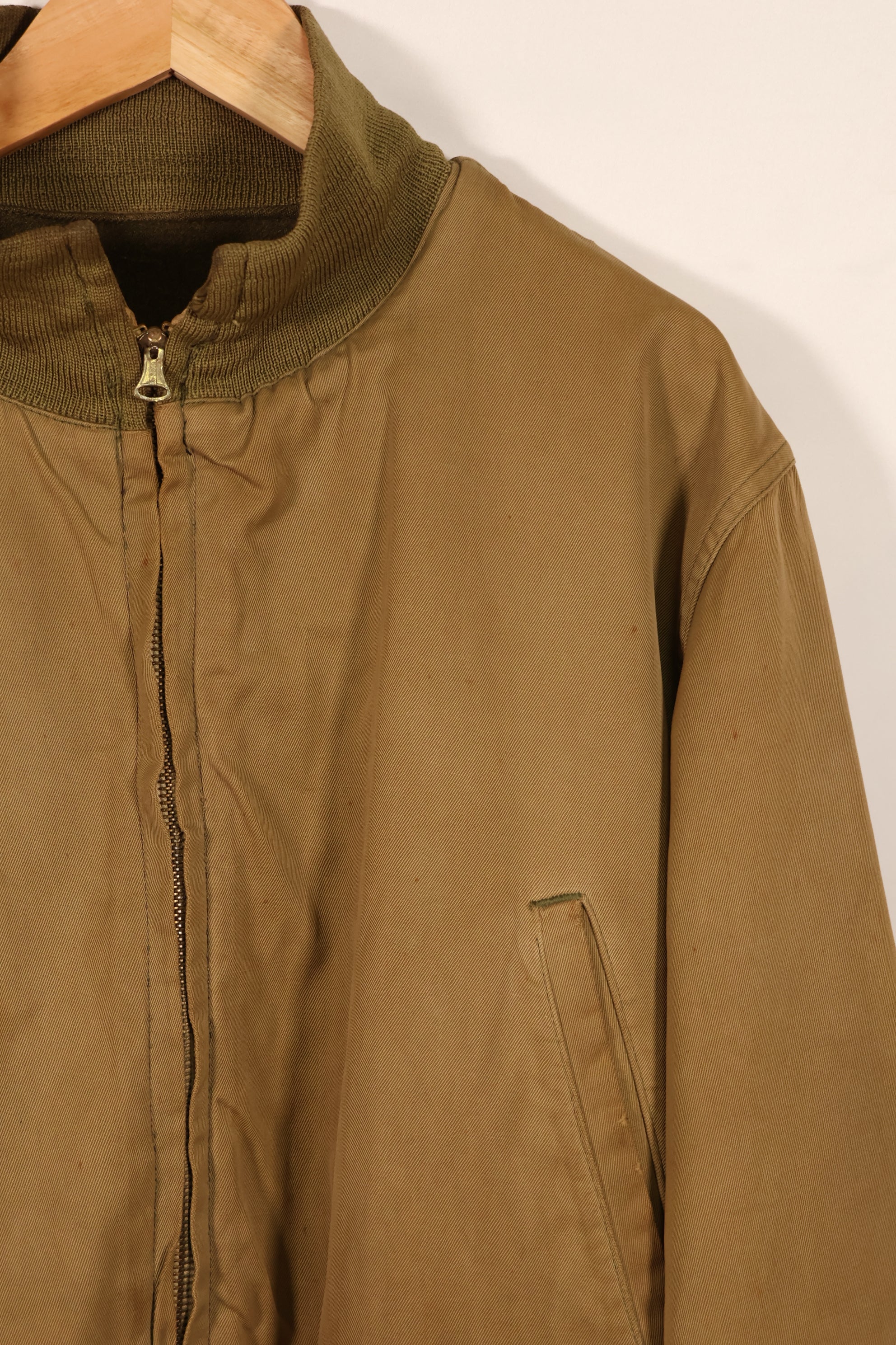 実物　1940年代　2nd Model アメリカ陸軍　ウィンターコンバットジャケット　タンカースジャケット　中古品