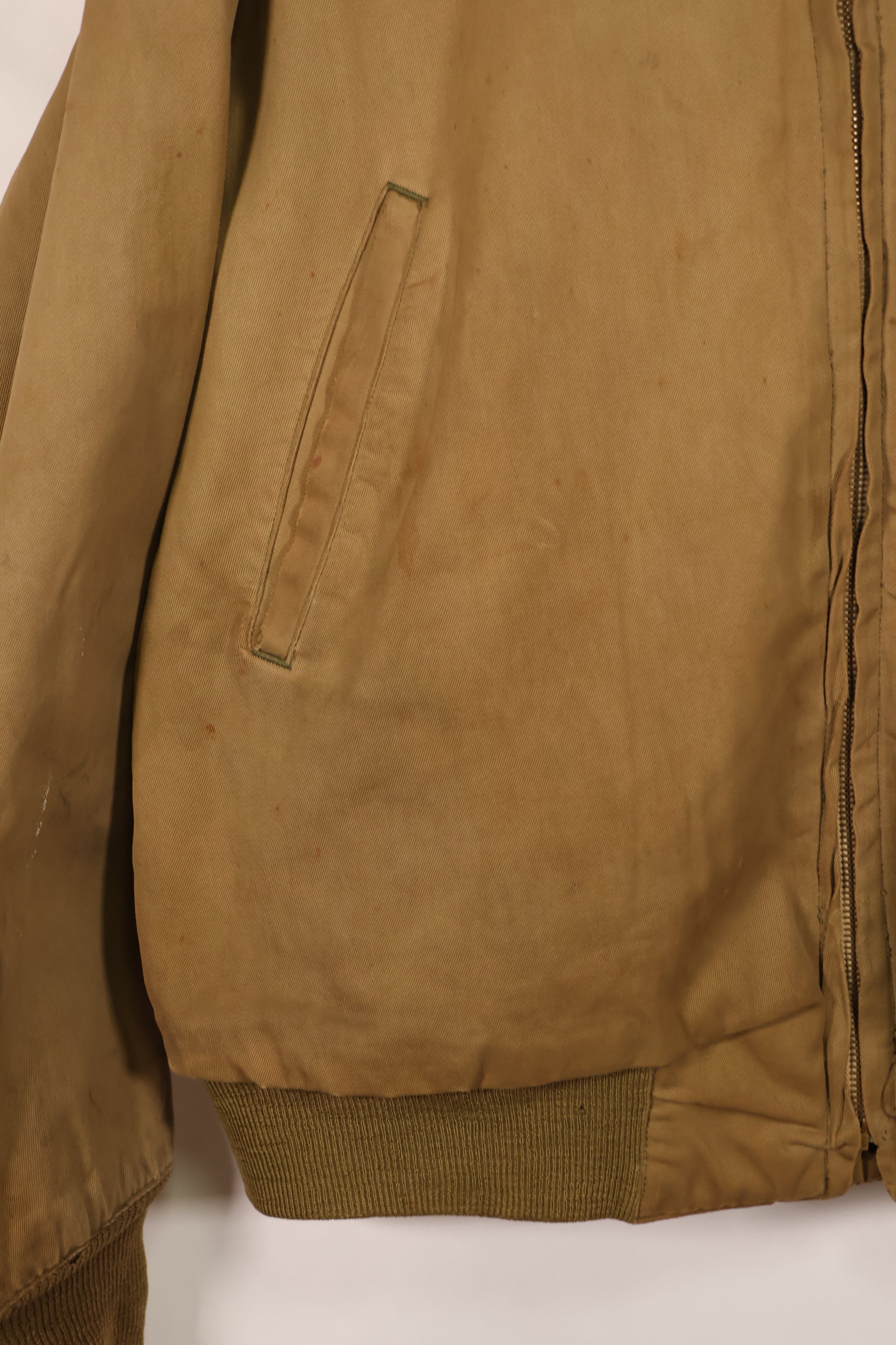 実物　1940年代　2nd Model アメリカ陸軍　ウィンターコンバットジャケット　タンカースジャケット　中古品