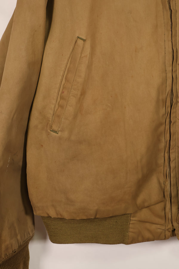 実物　1940年代　2nd Model アメリカ陸軍　ウィンターコンバットジャケット　タンカースジャケット　中古品