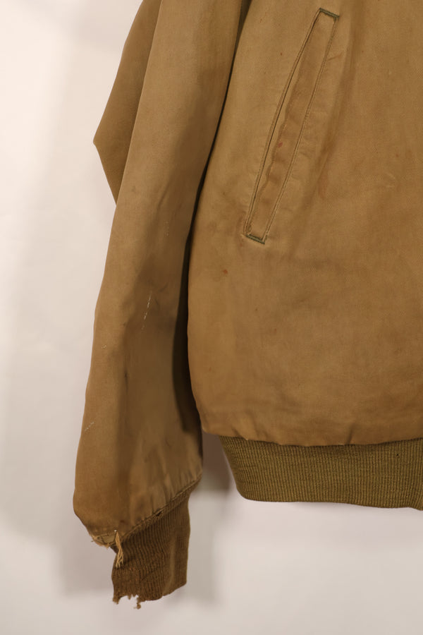 実物　1940年代　2nd Model アメリカ陸軍　ウィンターコンバットジャケット　タンカースジャケット　中古品