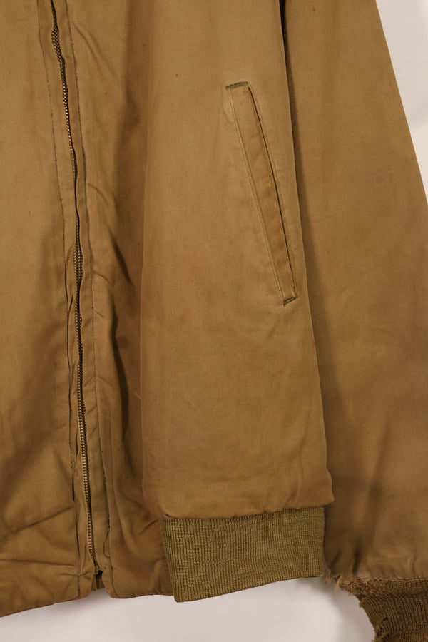 実物　1940年代　2nd Model アメリカ陸軍　ウィンターコンバットジャケット　タンカースジャケット　中古品