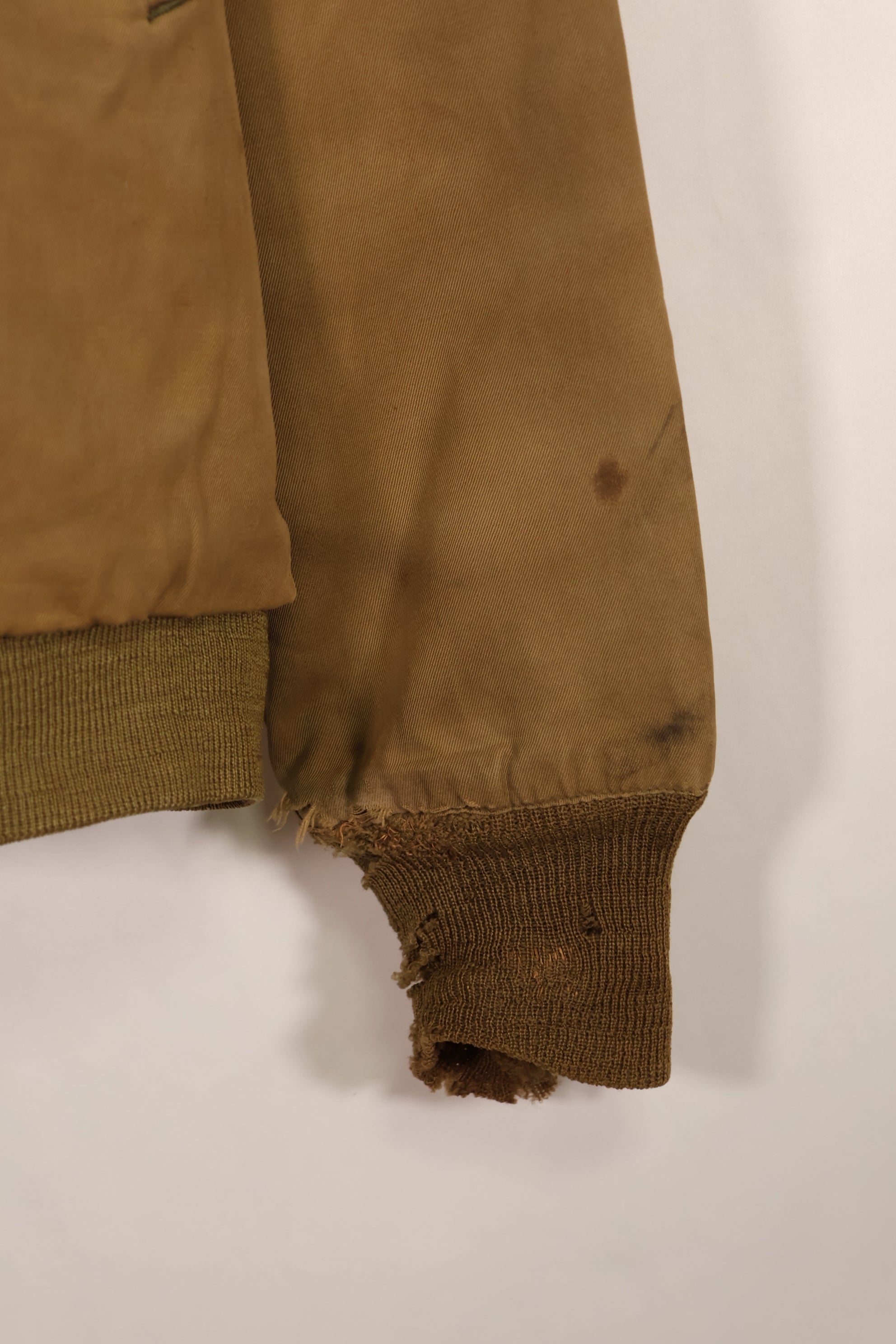 実物　1940年代　2nd Model アメリカ陸軍　ウィンターコンバットジャケット　タンカースジャケット　中古品