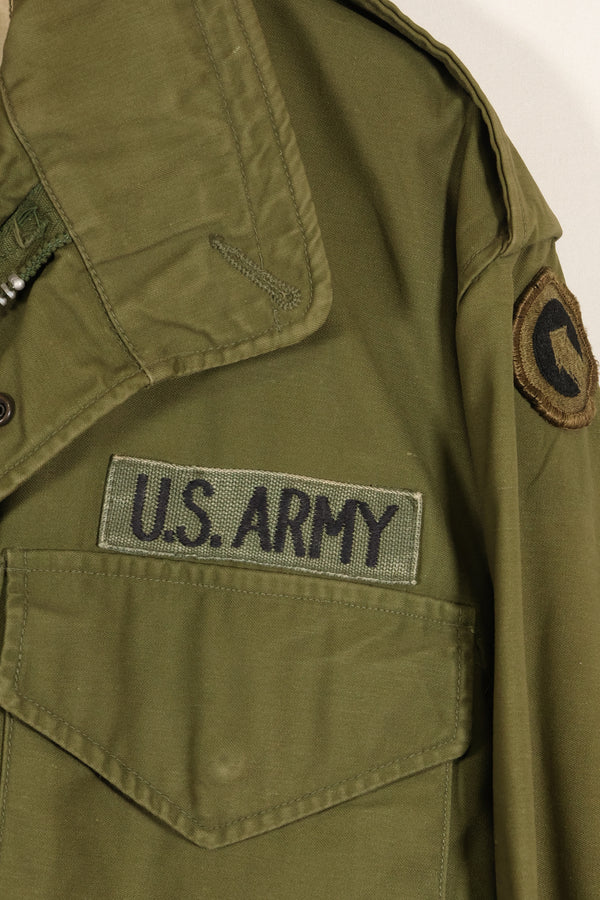Circa 1967-71 S-R 2nd Model M65 Field Jacket Silver Zipper Used