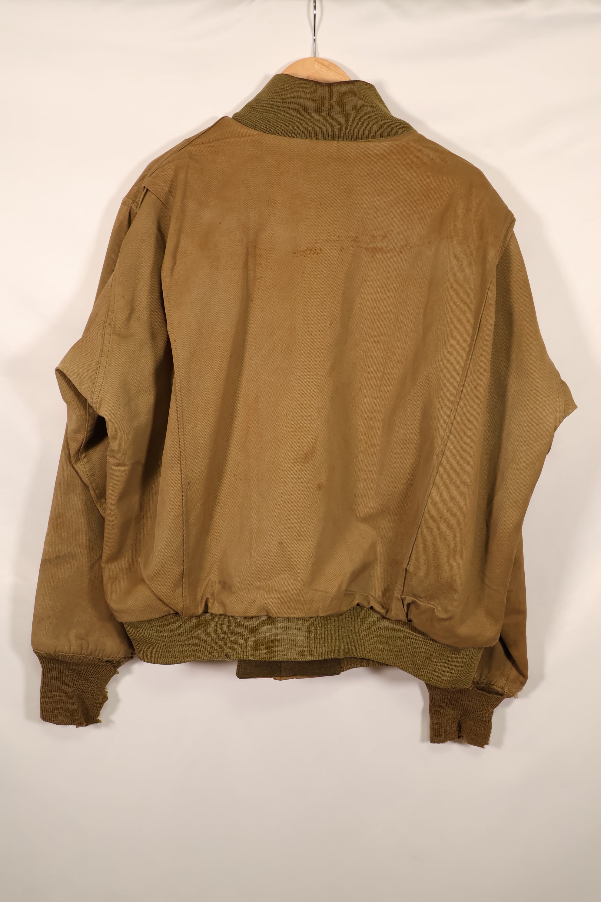 実物　1940年代　2nd Model アメリカ陸軍　ウィンターコンバットジャケット　タンカースジャケット　中古品