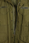 Circa 1967-71 S-R 2nd Model M65 Field Jacket Silver Zipper Used