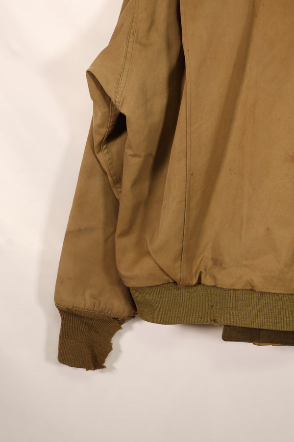 実物　1940年代　2nd Model アメリカ陸軍　ウィンターコンバットジャケット　タンカースジャケット　中古品