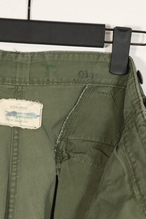 正品 1964 年第一代丛林迷彩中士裤，二手，成色：B