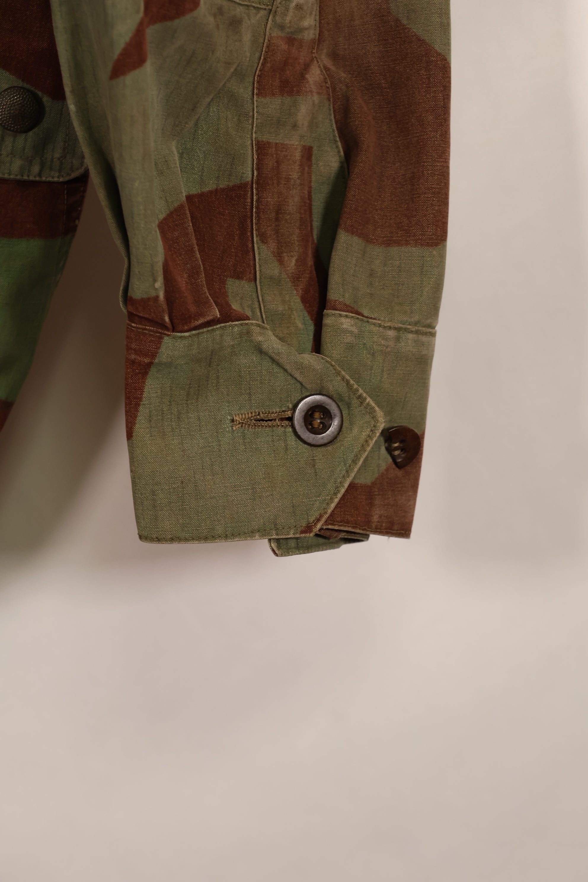 実物　1950年代　西ドイツ　空挺ジャケット　スプリンターパターン　ジッパー故障あり　中古品