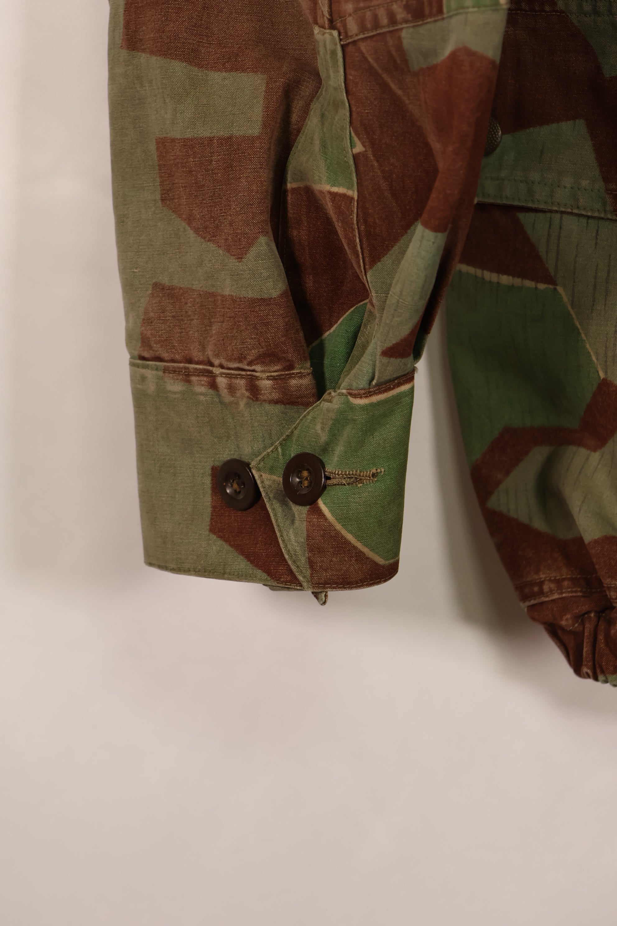 実物　1950年代　西ドイツ　空挺ジャケット　スプリンターパターン　ジッパー故障あり　中古品