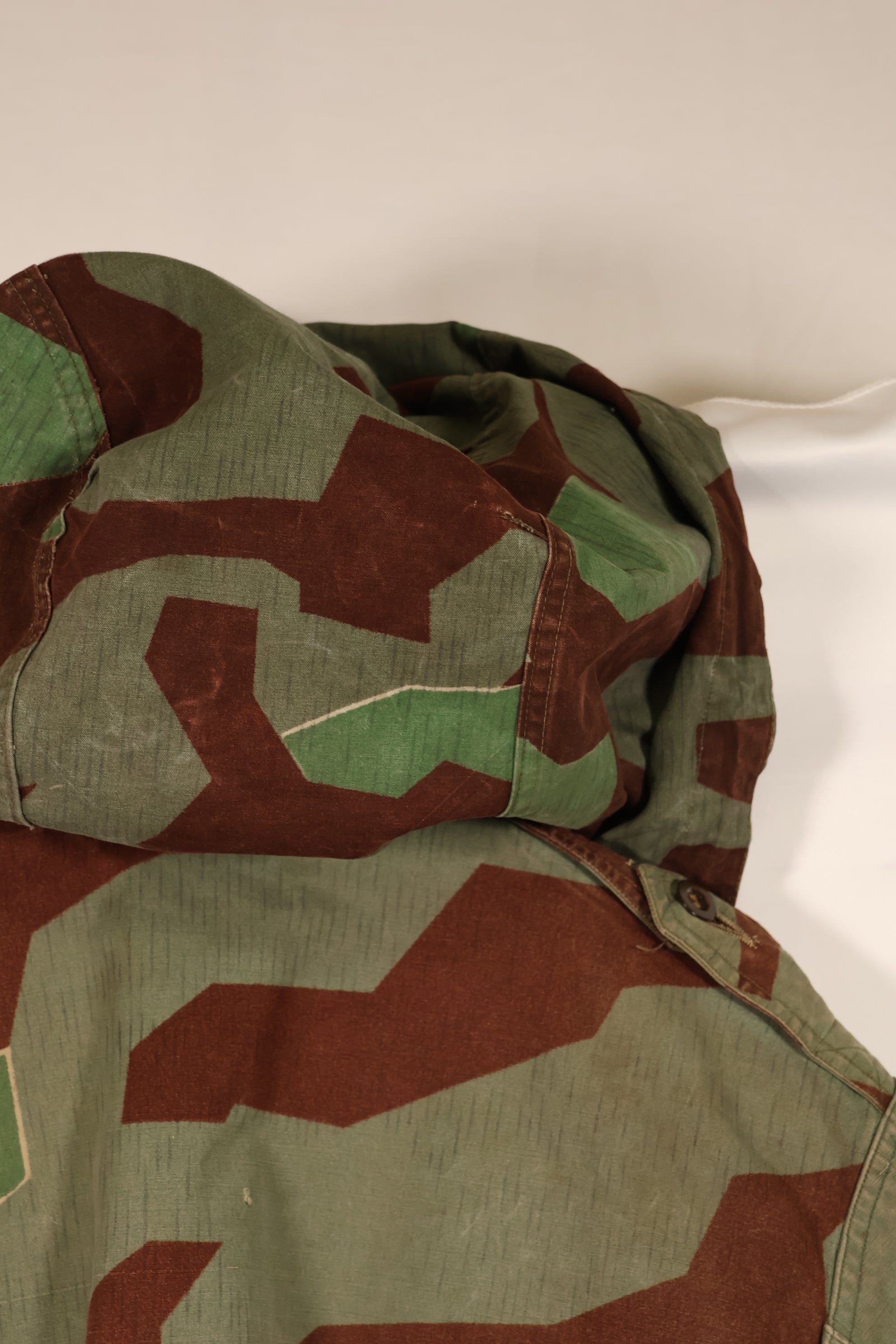 実物　1950年代　西ドイツ　空挺ジャケット　スプリンターパターン　ジッパー故障あり　中古品