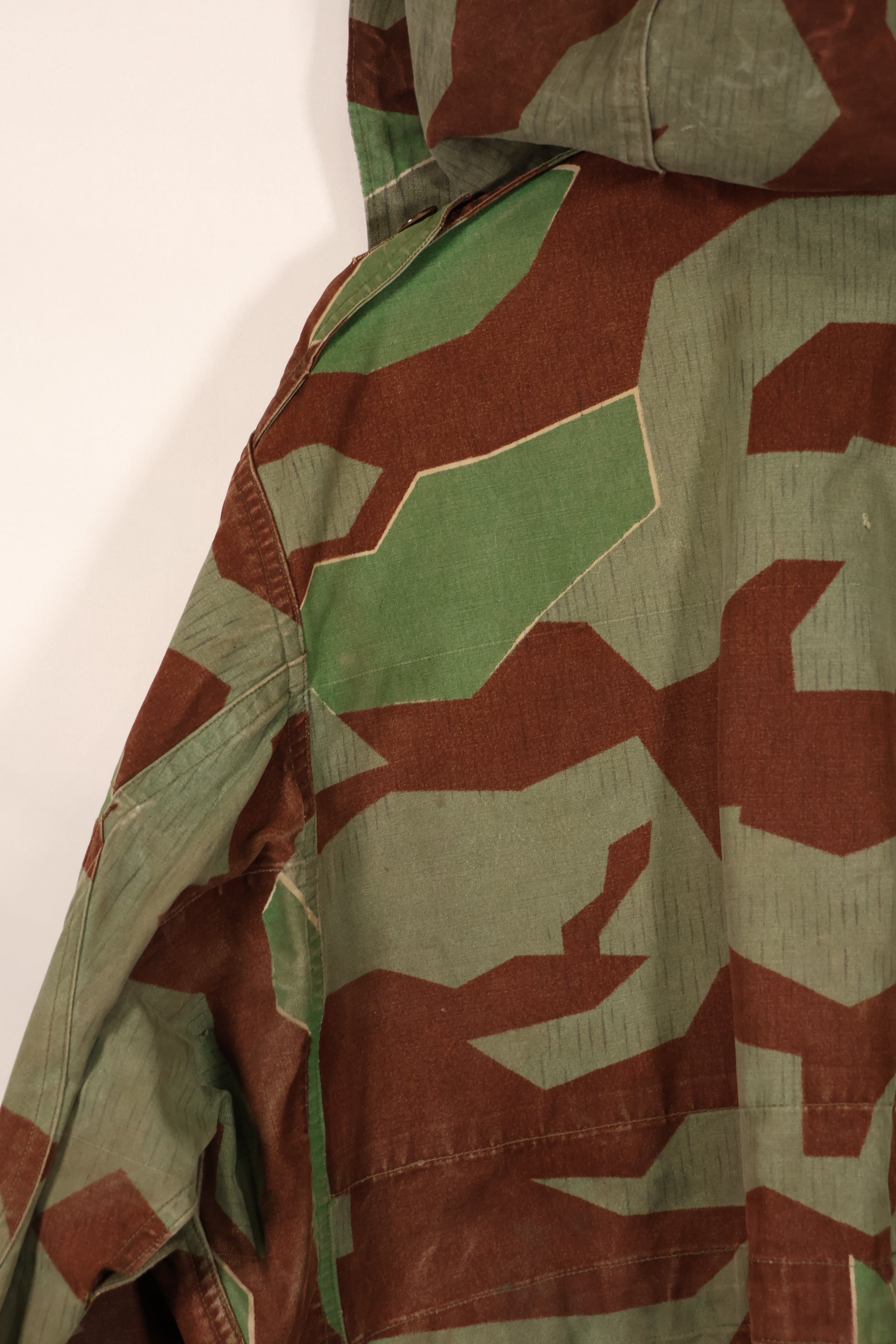 実物　1950年代　西ドイツ　空挺ジャケット　スプリンターパターン　ジッパー故障あり　中古品